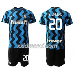 Inter Milan Borja Valero 20 Domaći Dječji Komplet Dresovi za Nogomet 2020-2021 (+ kratke hlače)